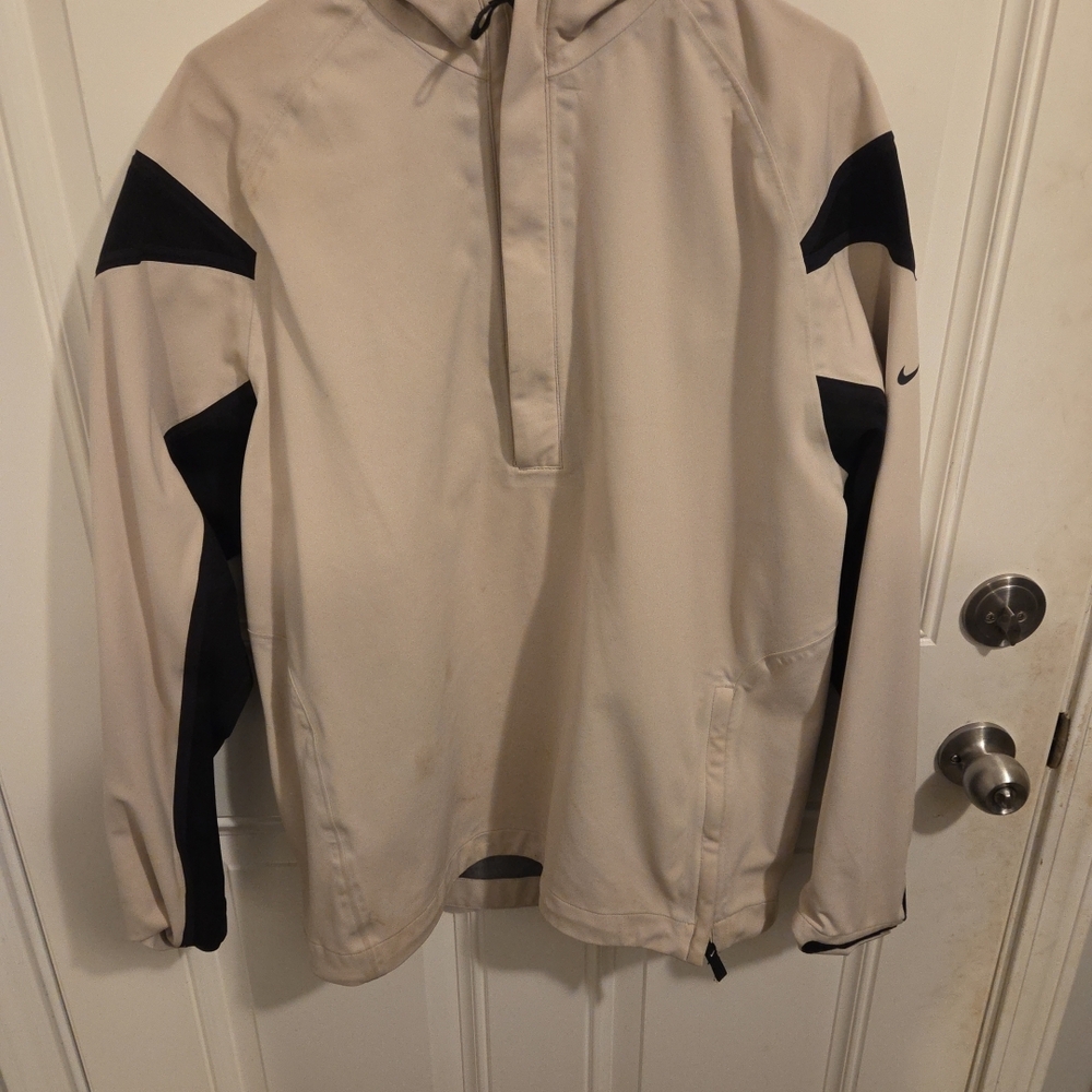 Nike‎ Men's Tan and Black Windbreaker
